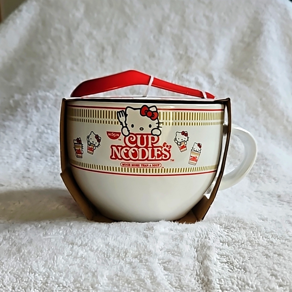 Hello Kitty Ceramic Mug and Spoon Set